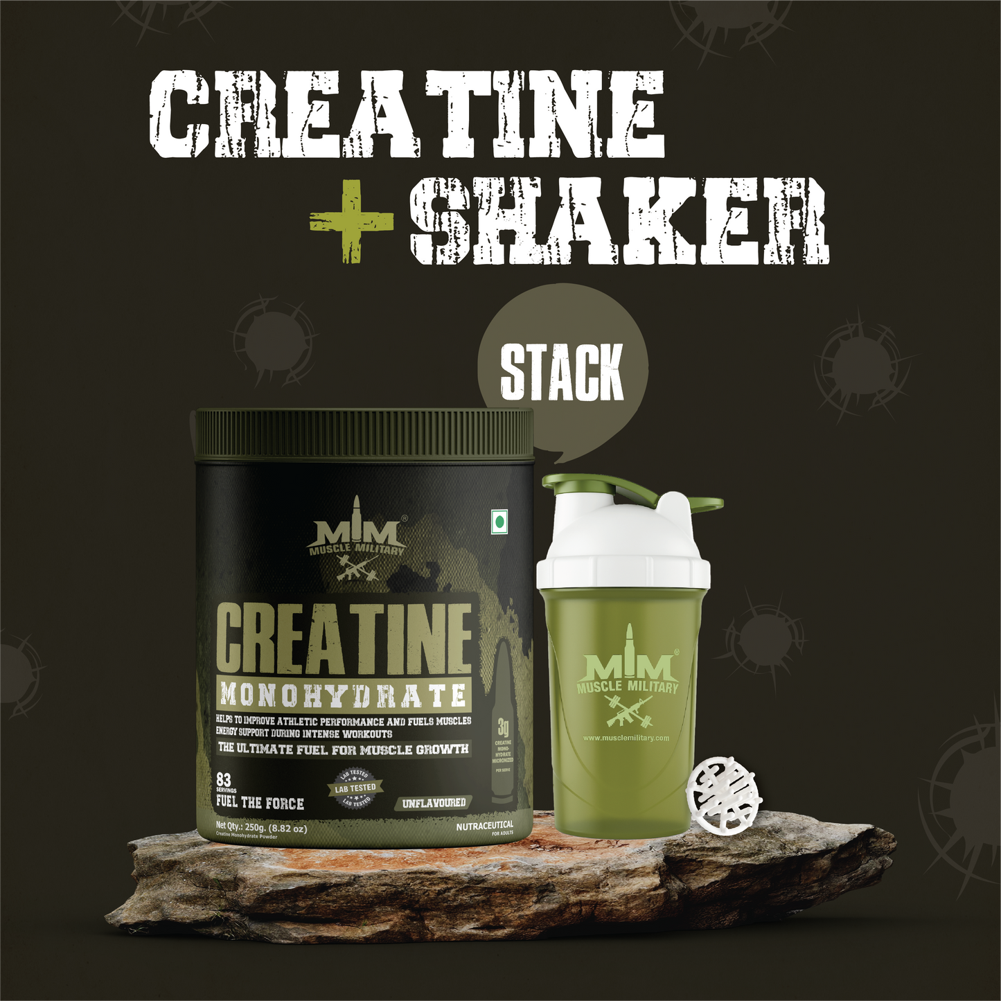 Creatine + Shaker