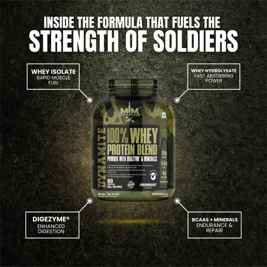 Dynamite 100% Whey Protein Blend