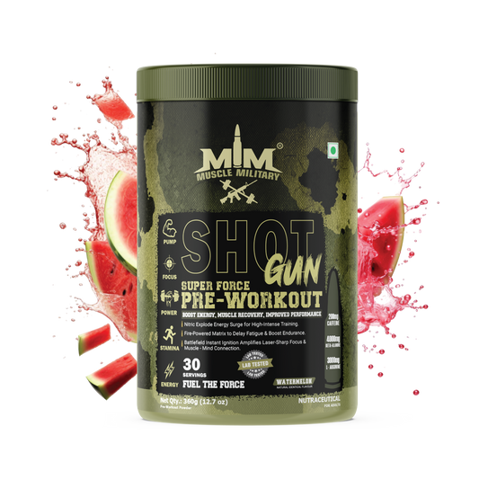Shot Gun Pre-workout + Magazine BCAA + Hustler Shaker 700 ml