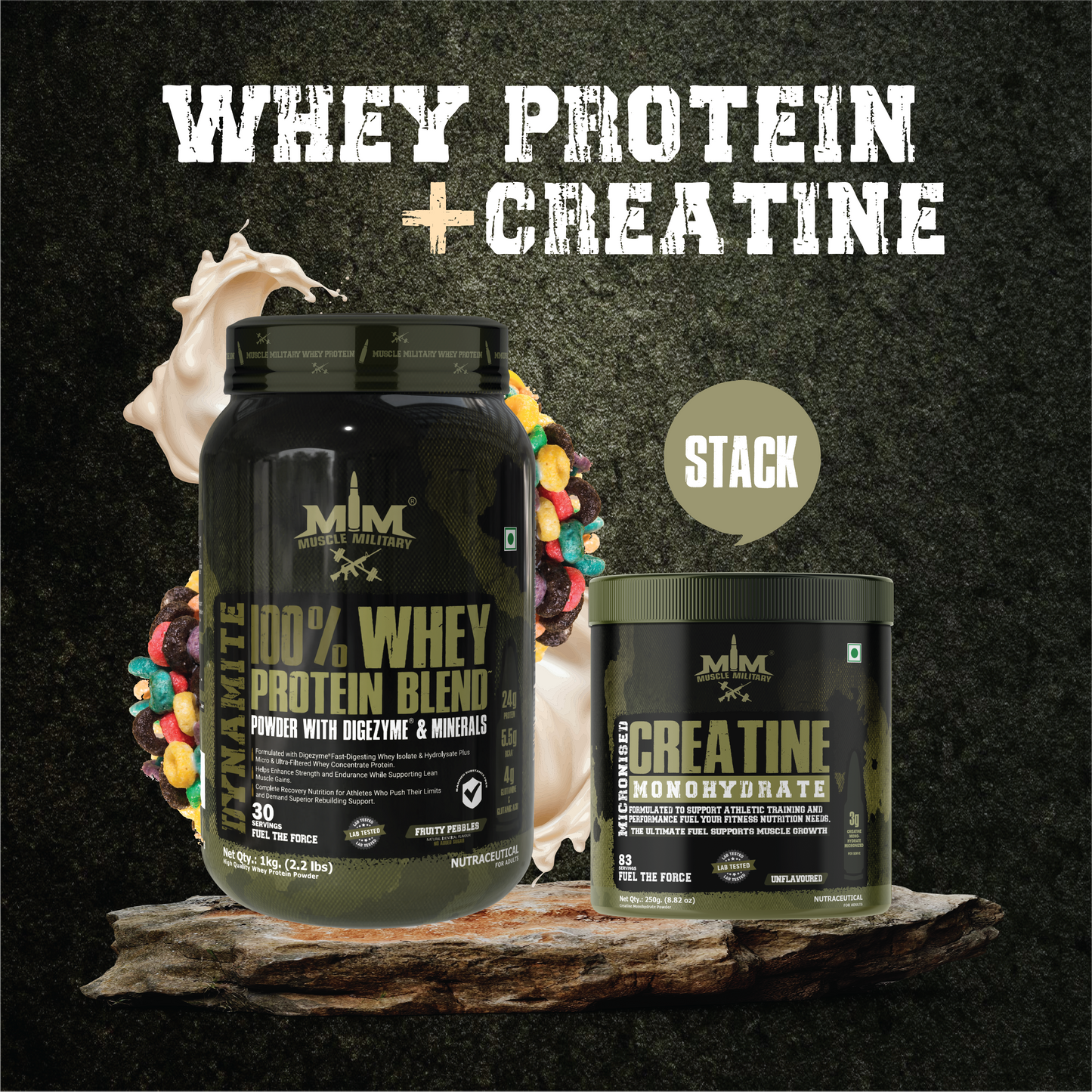 Whey Protein + Creatine