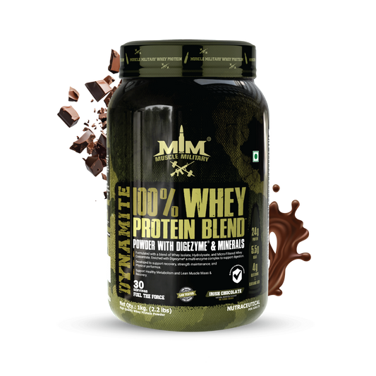 Dynamite 100% Whey Protein | Bcaa + Glutamine