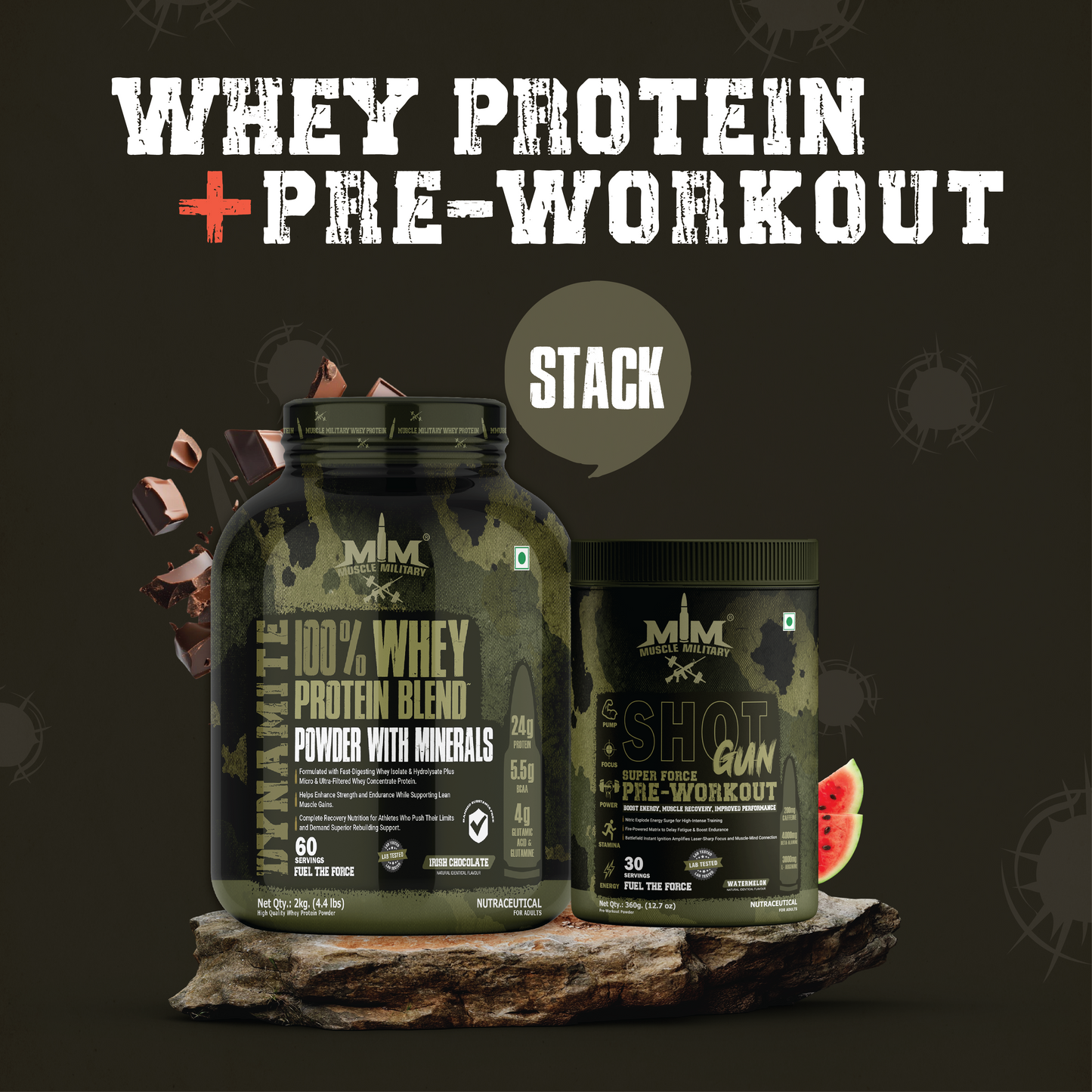 Whey Protein + Preworkout