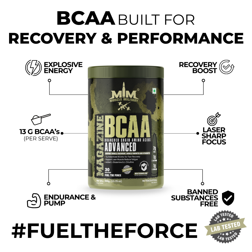 Magazine BCAA (Intra Workout Catalyst) | 13g/Serve | 30 Servings