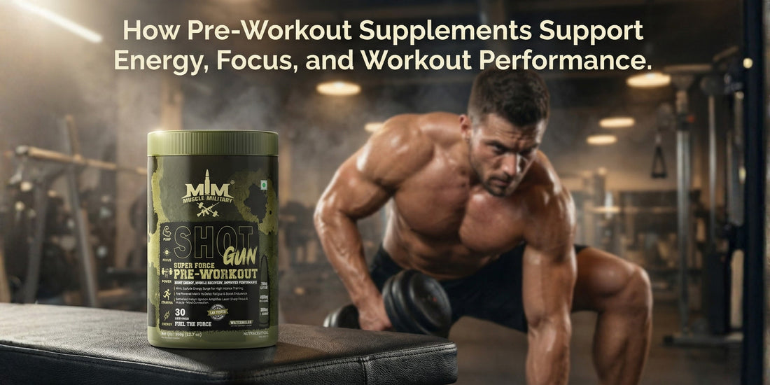 How Pre-Workout Supplements Support Energy, Focus, and Workout Performance