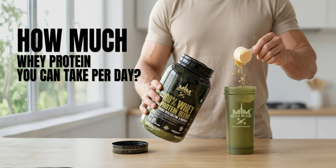 How Much Whey Protein Should You Can Take Per Day?
