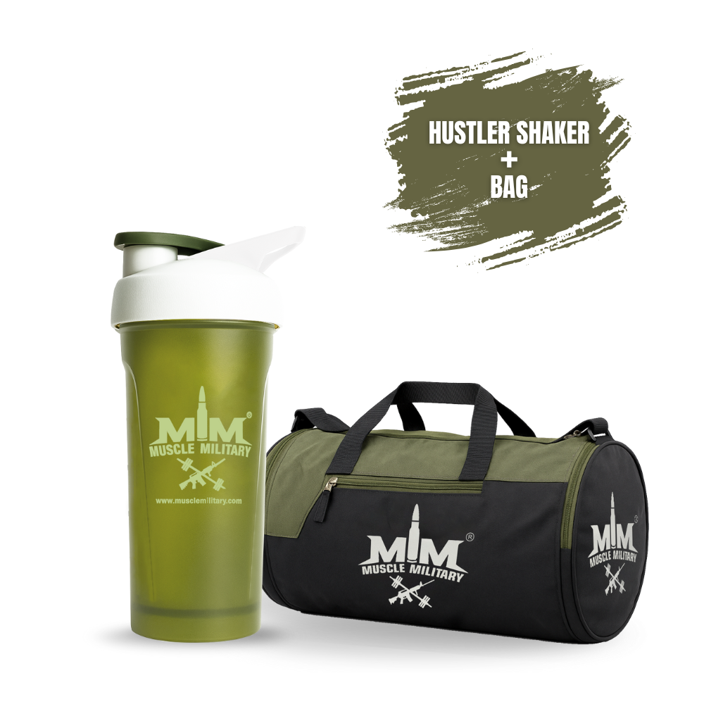 Gym Bag + Hustler Shaker 700ml