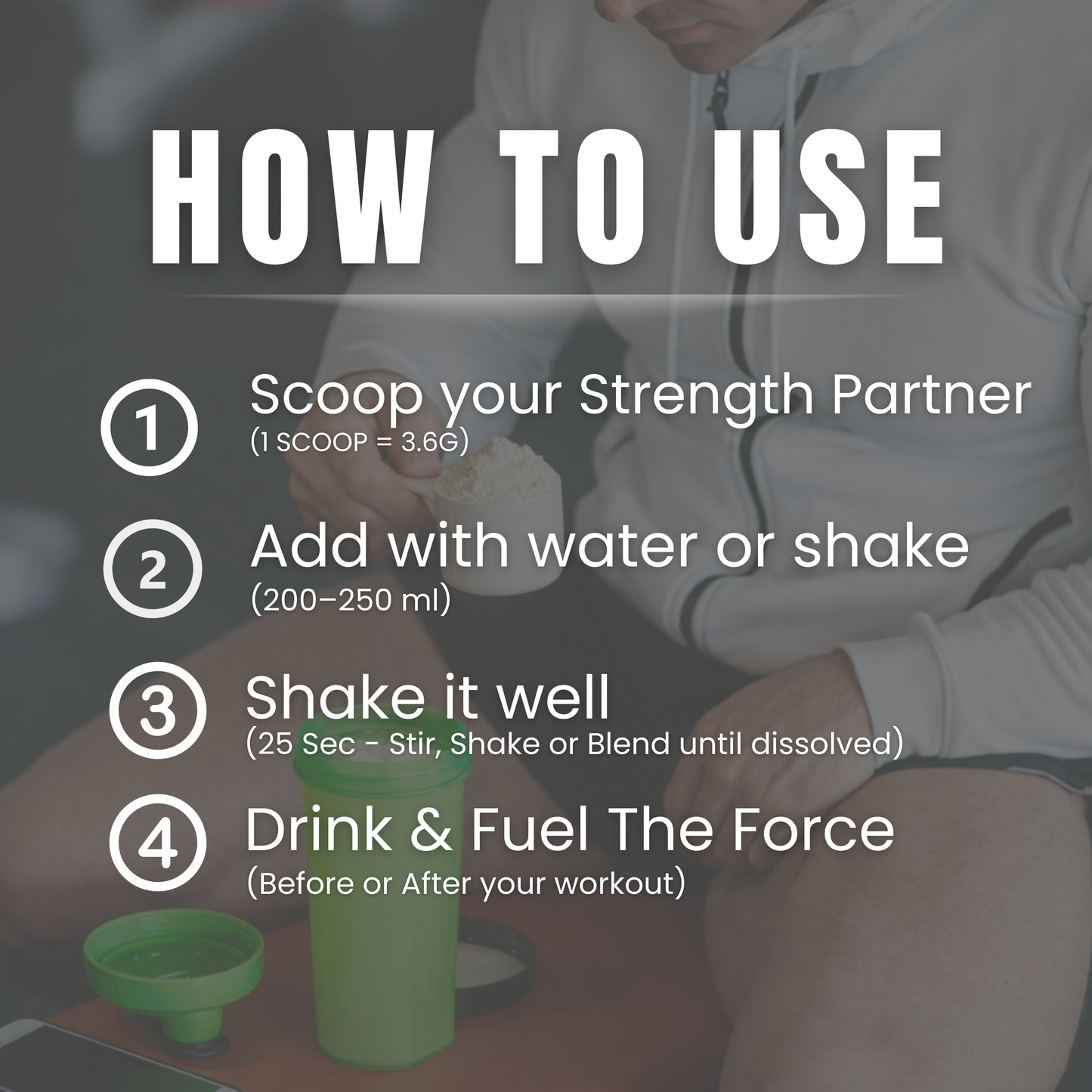 Micronised Creatine Monohydrate + Creatine HCl | Dual Creatine Formula | 3.6g/Serve | 30 Servings