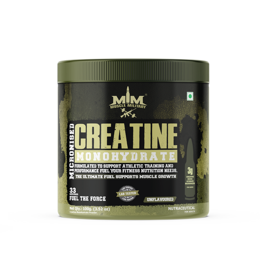 Micronised Creatine Monohydrate | 100% Pure Creatine | Unflavoured | 3g/Serve