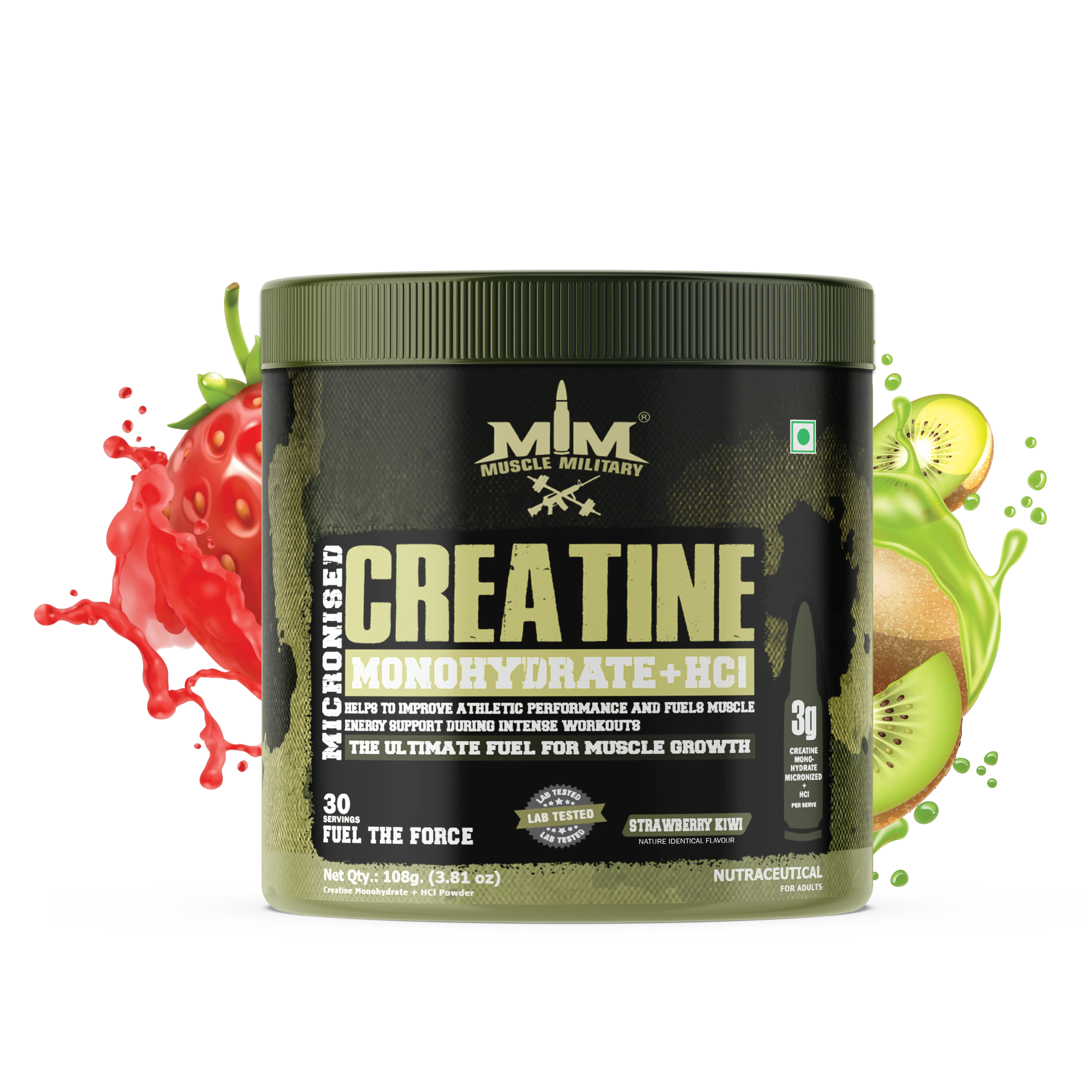 Micronised Creatine Monohydrate + Creatine HCl | Dual Creatine Formula ...