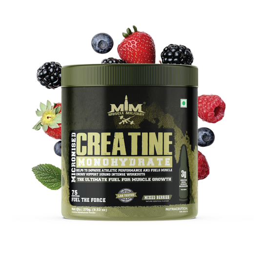 Micronised Creatine Monohydrate Flavoured | 100% Pure Creatine | 3.6g/Serve | 75 Servings