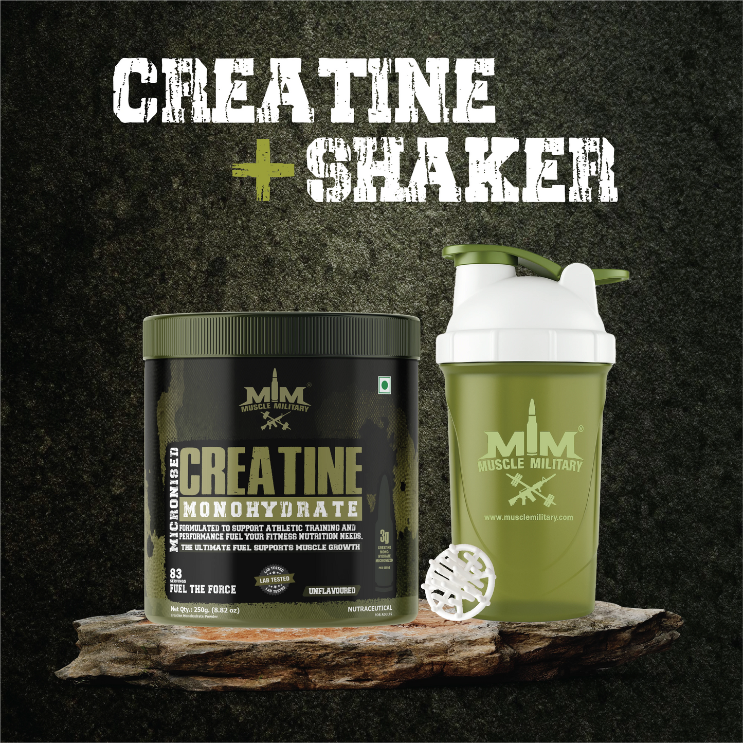 Creatine + Shaker