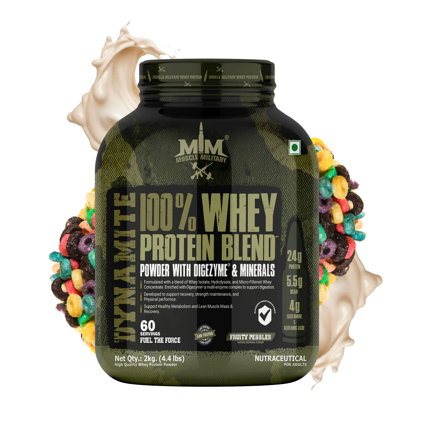Dynamite 100% Whey Protein Blend