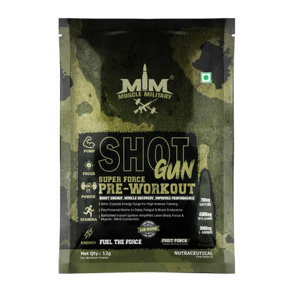 Shot Gun Pre-Workout  Single Serve / Travel Pack