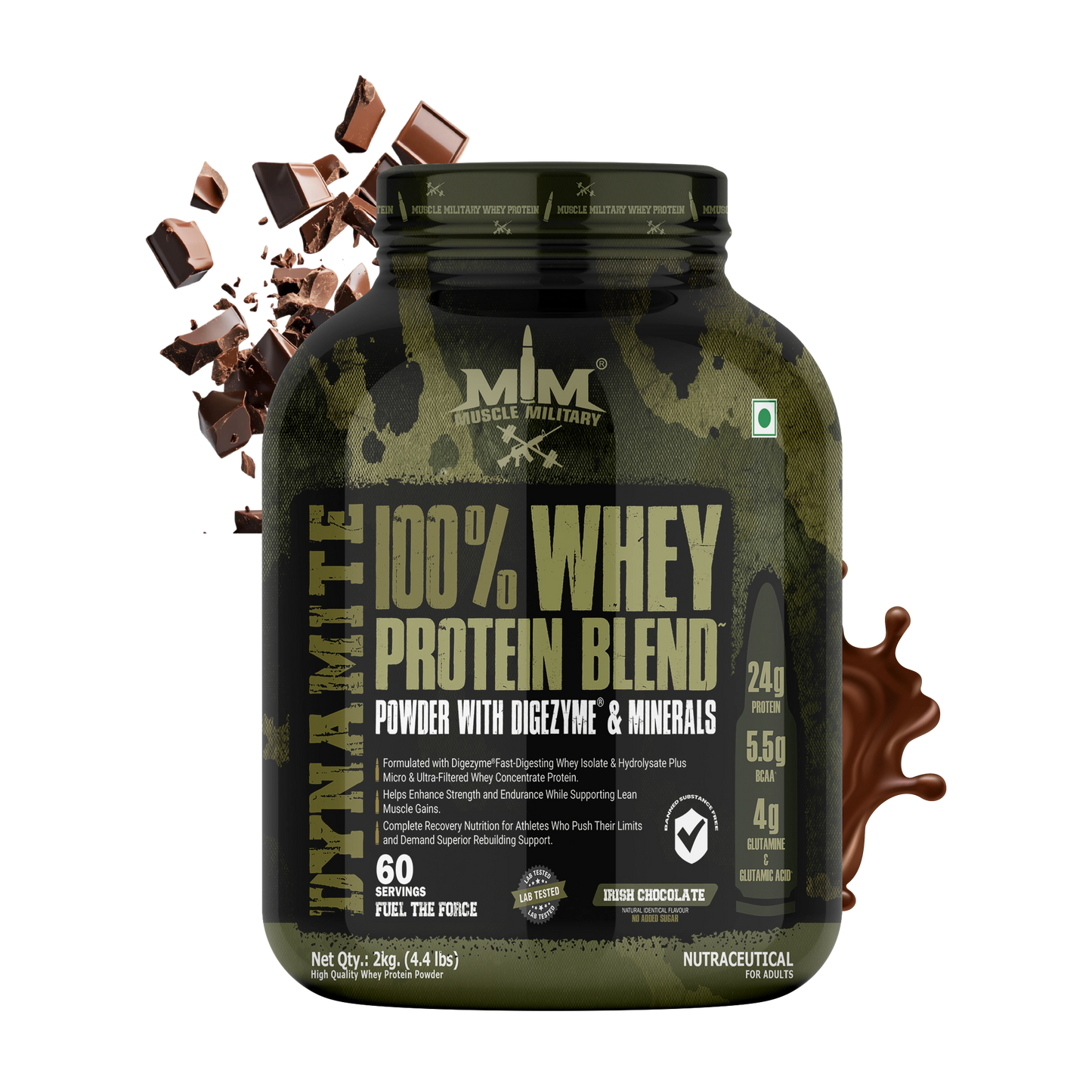 Dynamite 100% Whey Protein Blend