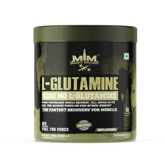 5000 MG L-Glutamine with Atom Force Shaker 600ml