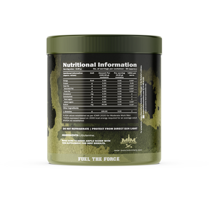L-Glutamine 5000 mg | 100% Pure, No Additives, No Preservatives | 5g/Serve | 50 Servings