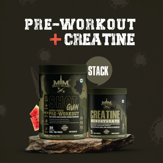 Preworkout + Cretaine Stack