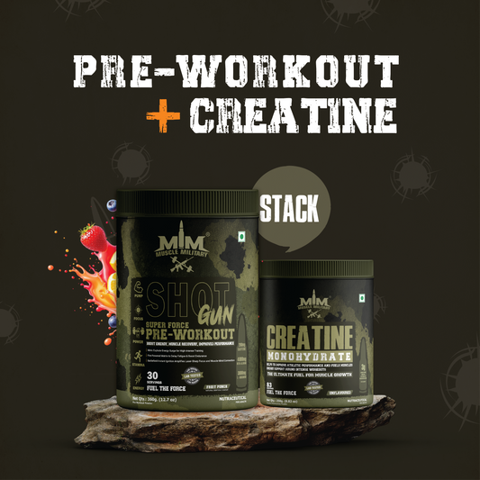 Preworkout + Cretaine Stack