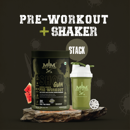 Prewokout + Shaker Stack