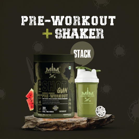 Prewokout + Shaker Stack