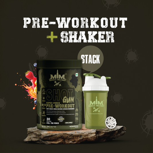 Prewokout + Shaker Stack