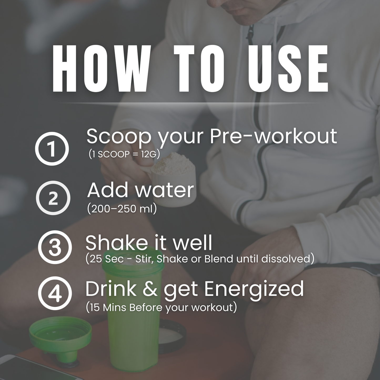 Shot Gun Pre-Workout (Super Force) | 12g/Serve | 30 Servings