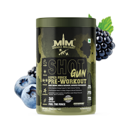Shot Gun Pre-Workout (Super Force) | 12g/Serve | 30 Servings