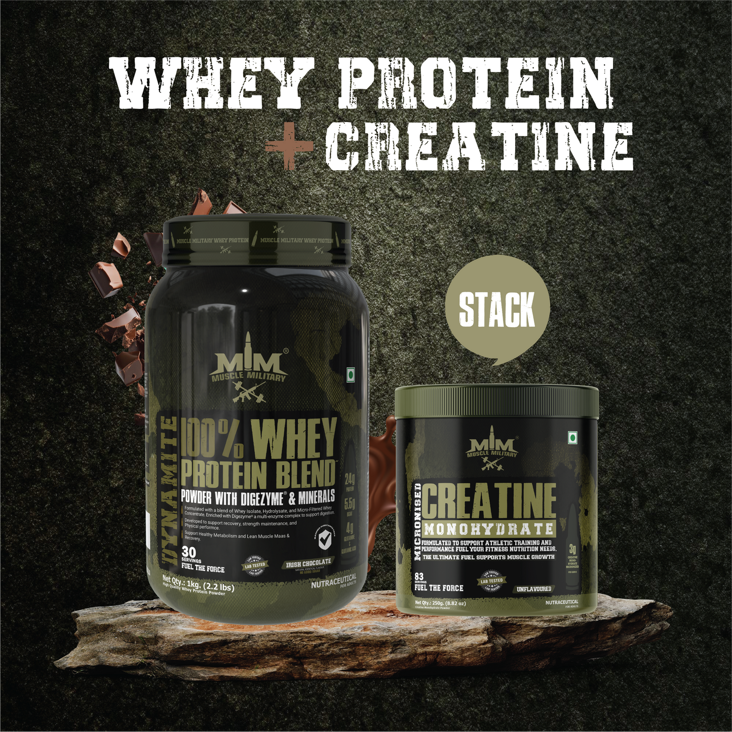Whey Protein + Creatine