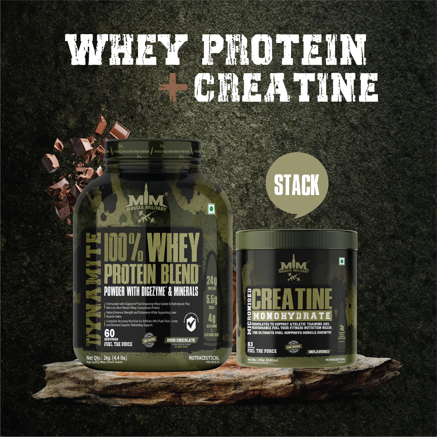 Whey Protein + Creatine