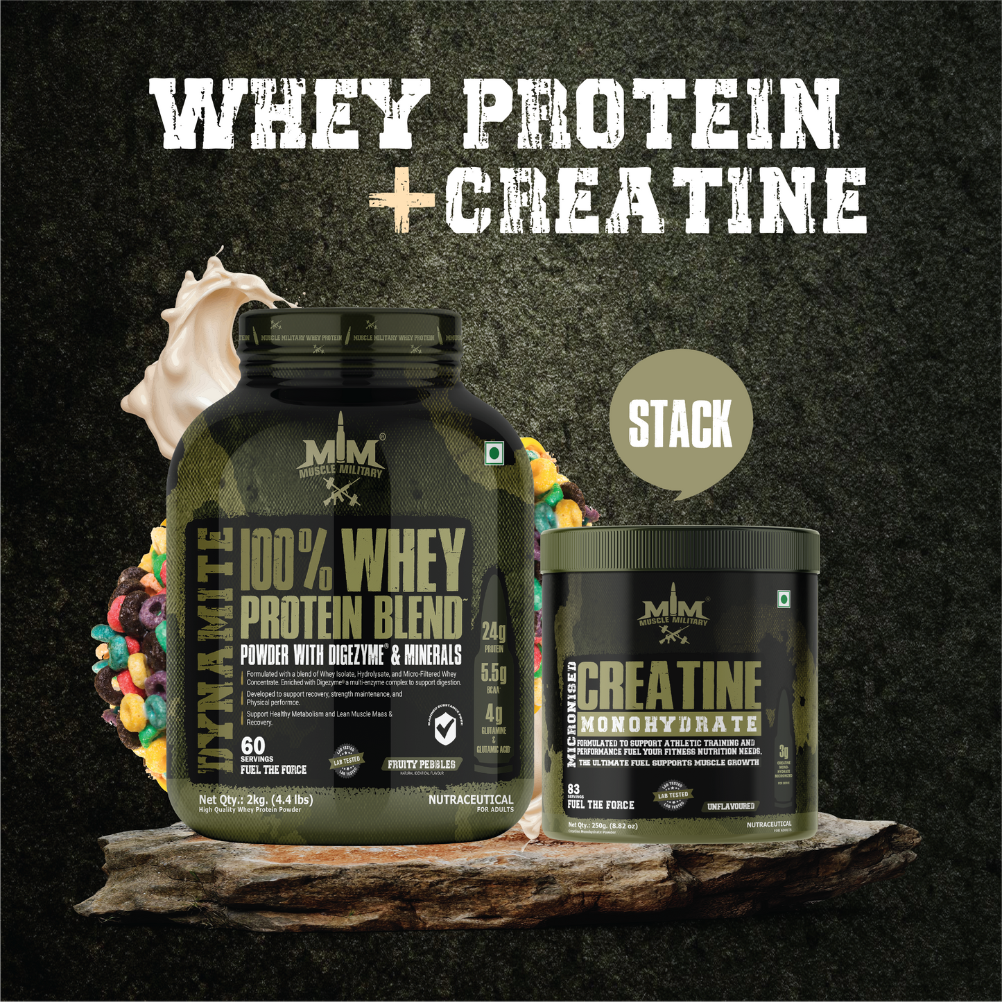 Whey Protein + Creatine