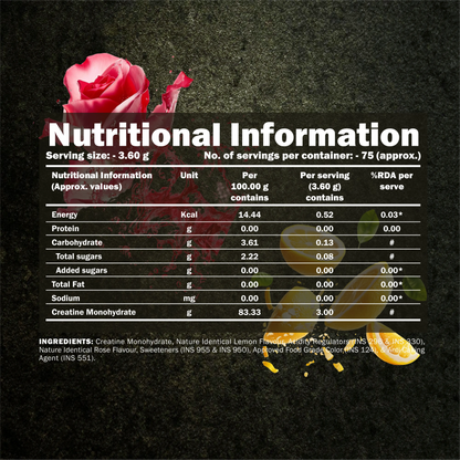 Creatine Monohydrate with Flavor