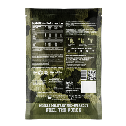 Shot Gun Pre-Workout  Single Serve / Travel Pack
