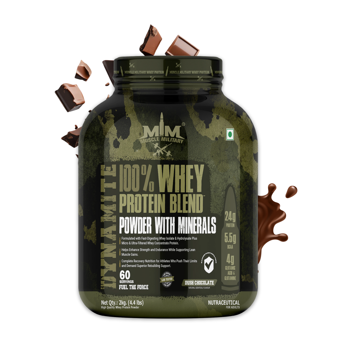 Dynamite 100% Whey Protein Blend