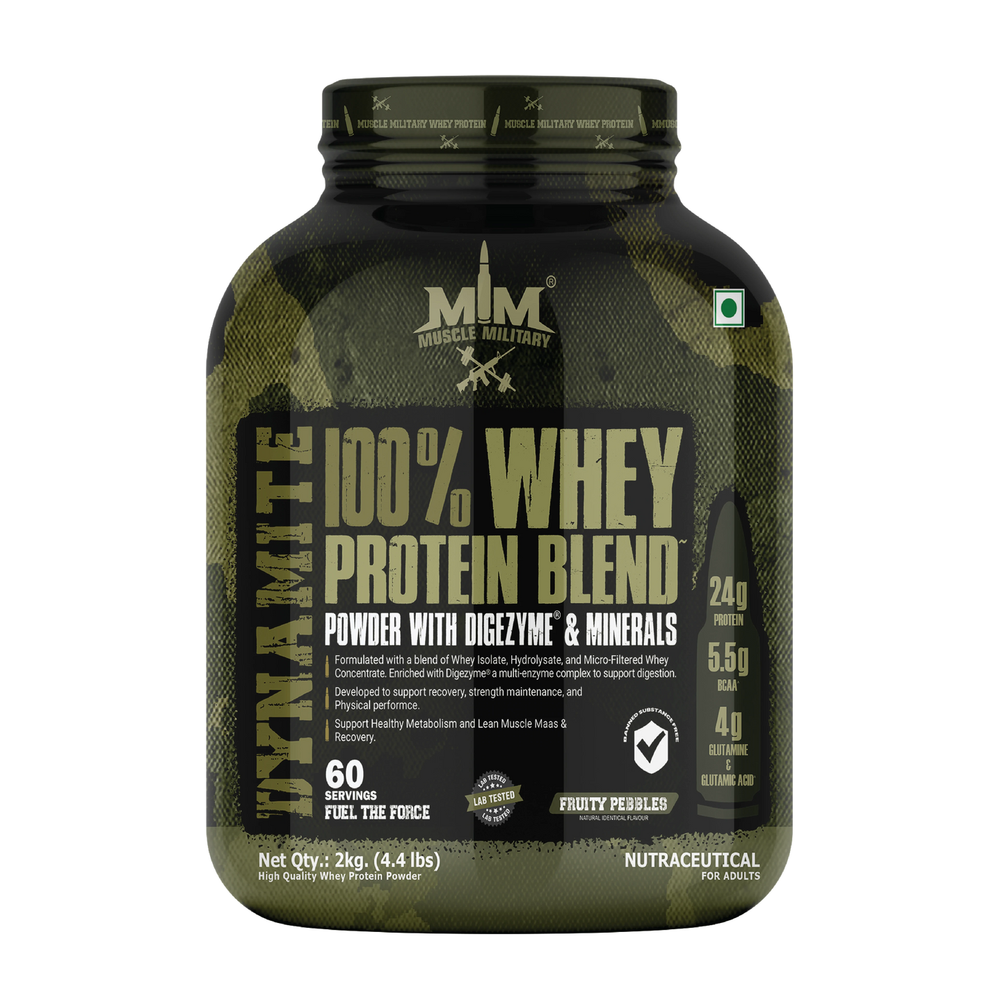 Dynamite 100% Whey Protein Blend