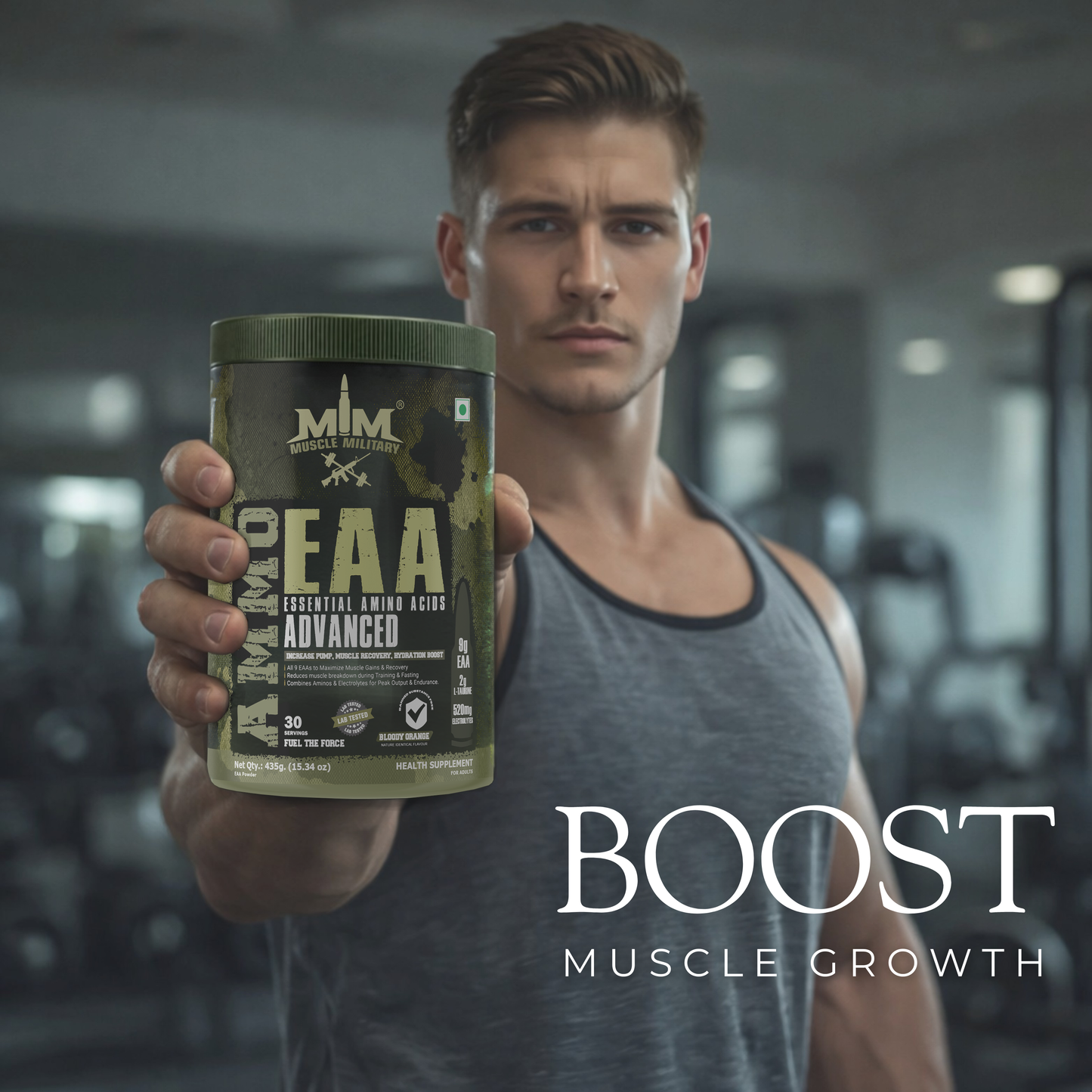 Ammo EAA (9 Essential Amino Acids) | 14.5g/Serve | 30 Servings