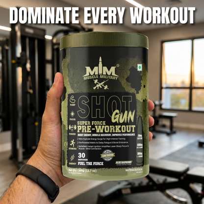 Shot Gun Pre-Workout (Super Force) | 12g/Serve | 30 Servings