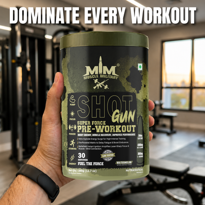 Shot Gun Pre-Workout (Super Force) | 12g/Serve | 30 Servings