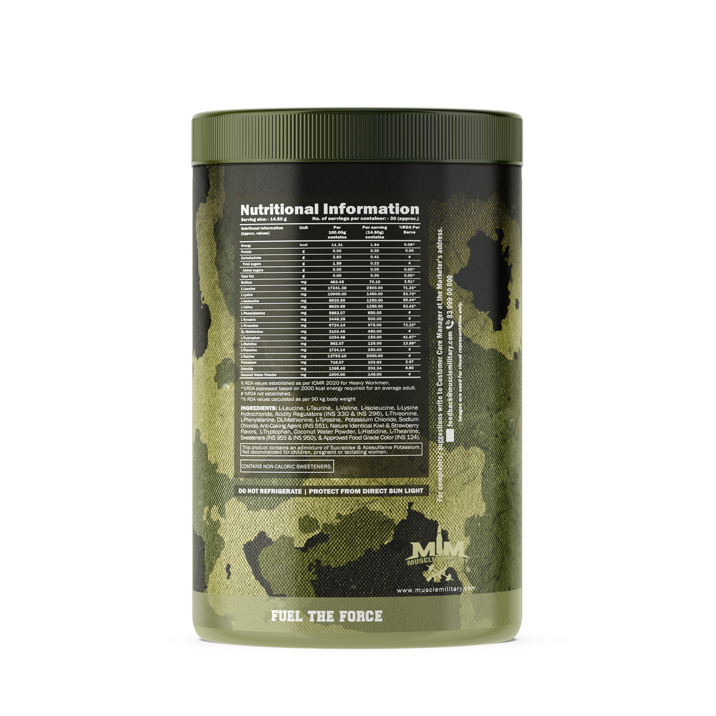 Ammo EAA (9 Essential Amino Acids) | 14.5g/Serve | 30 Servings
