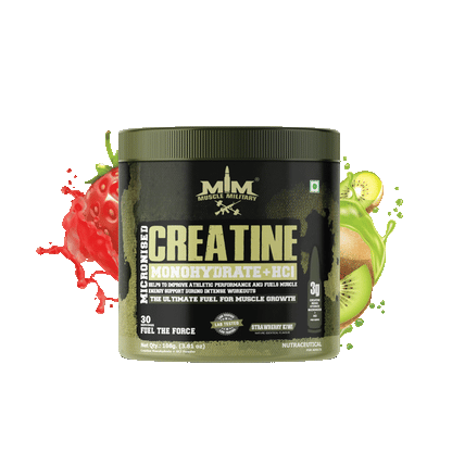 Micronised Creatine Monohydrate + Creatine HCl | Dual Creatine Formula | 3.6g/Serve | 30 Servings